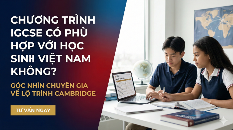 Chương trình IGCSE có phù hợp với học sinh Việt Nam không? Phân tích từ A–Z