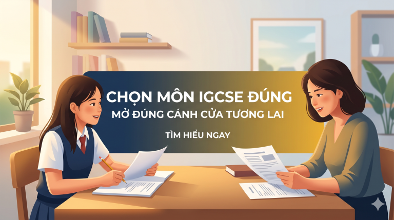 Hướng dẫn chọn môn IGCSE giúp tối ưu hóa điểm số và đam mê