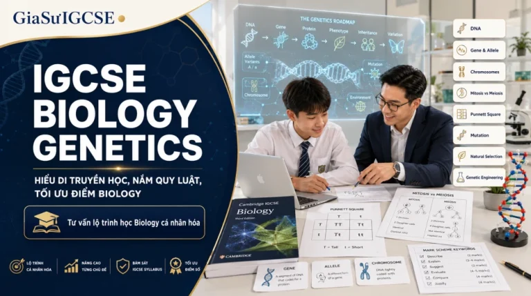 IGCSE Biology Genetics: Hướng Dẫn Học Di Truyền & Ôn Thi Hiệu Quả