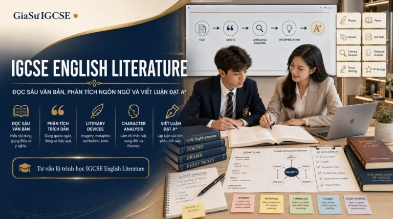 IGCSE English Literature: Cách Học, Ôn Thi & Viết Luận Đạt A*