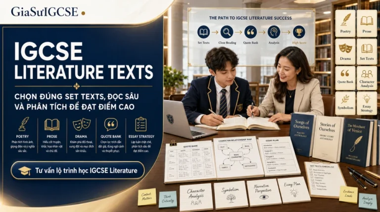 IGCSE Literature Texts: Cách Chọn, Đọc & Phân Tích Set Texts