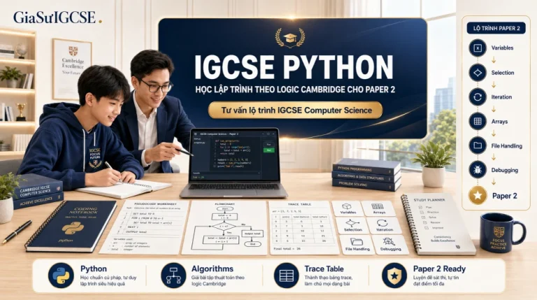 IGCSE Python: Hướng Dẫn Học Lập Trình Cho Paper 2 Computer Science